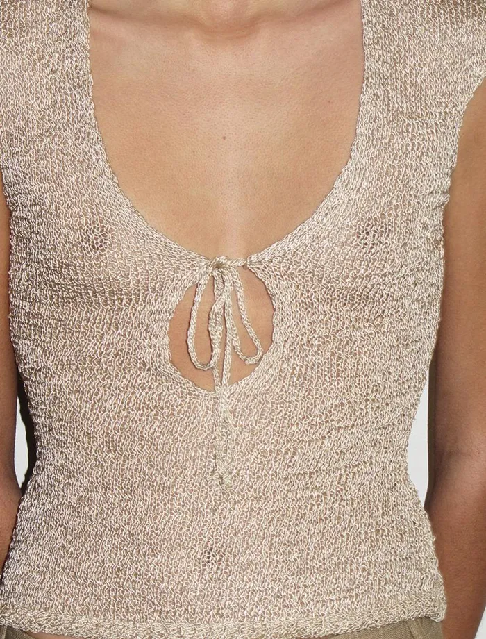 No 2028 Camomile Gold Women Paloma Wool Tops