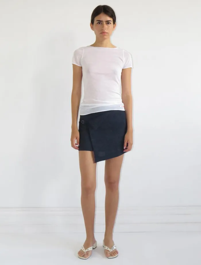 No 2082 Daris Navy Women Paloma Wool Bottoms
