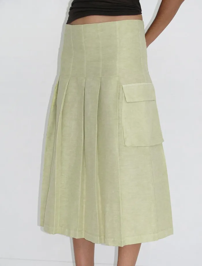 No 2086 Pinet Yellow Women Paloma Wool Bottoms
