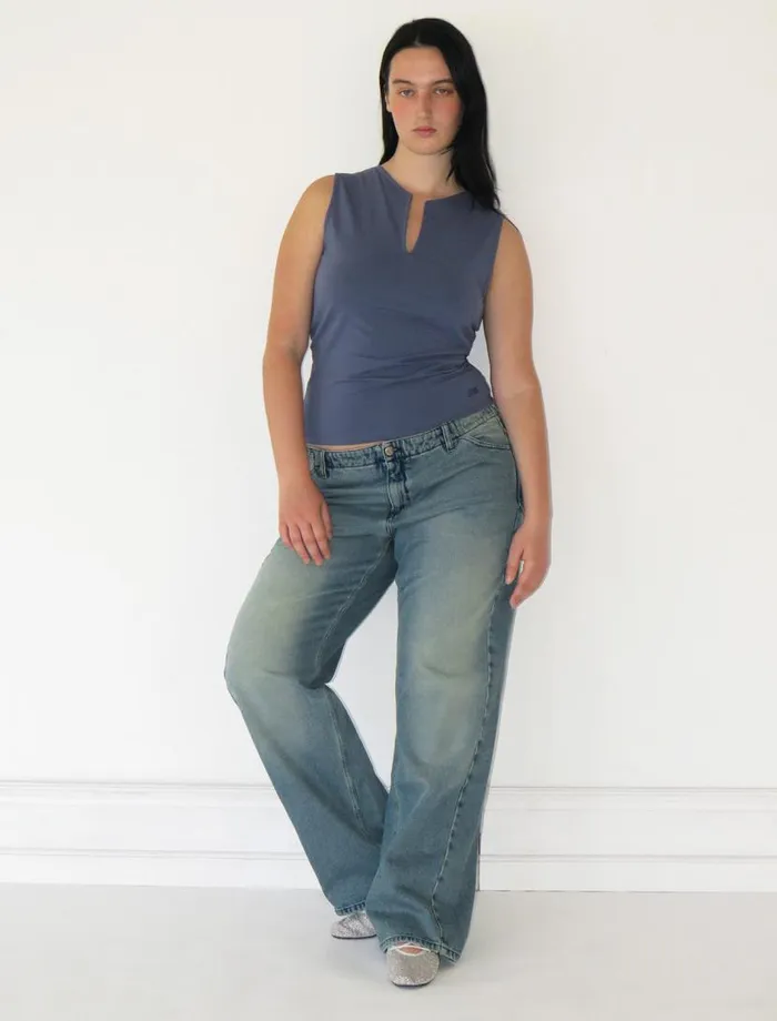 No 2102 Sanura Blue Women Paloma Wool Tops
