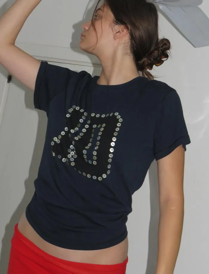 No 2115 Flore Navy Women Paloma Wool Tops