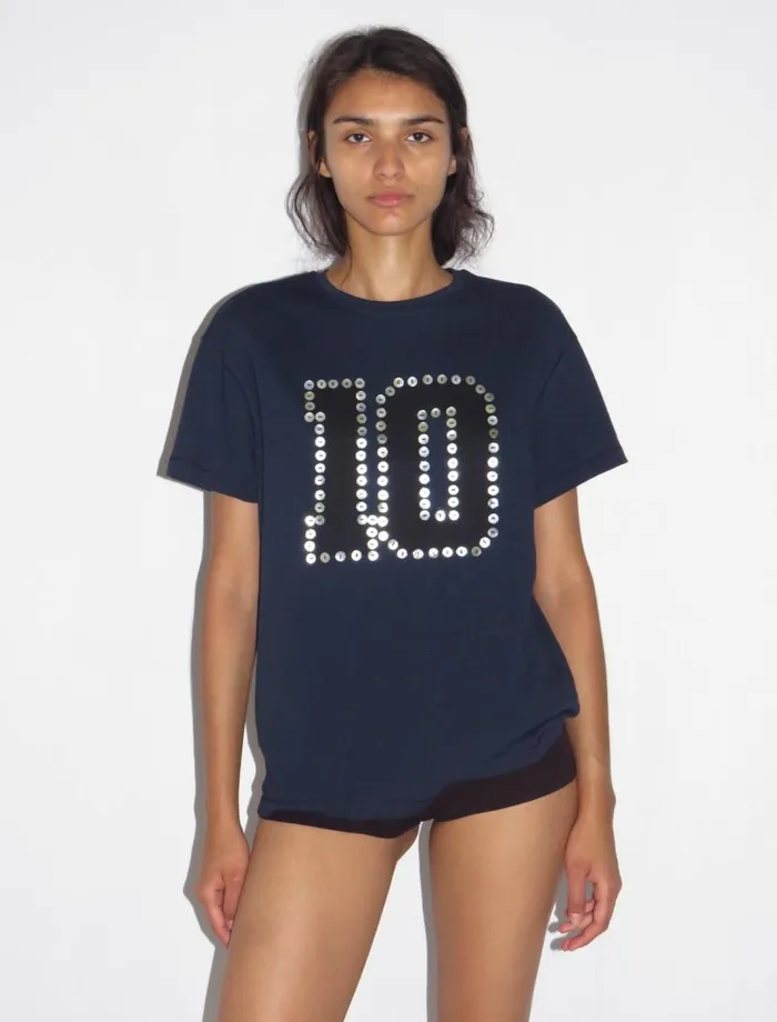 No 2115 Flore Navy Women Paloma Wool Tops