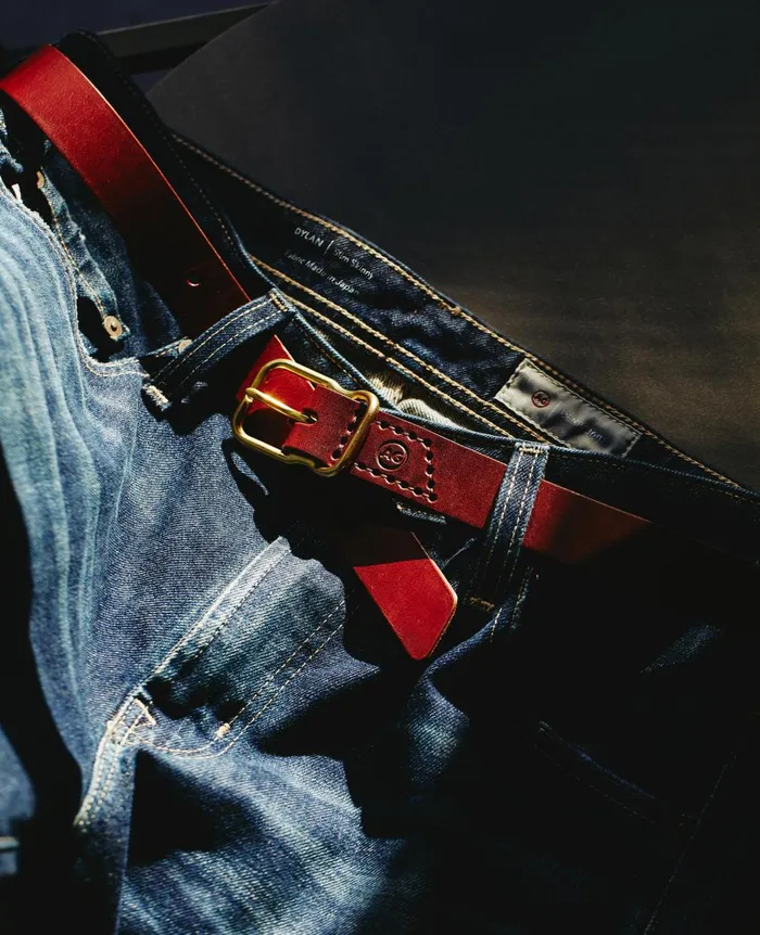 Noah Belt Chestnutbrass Men AG Jeans Belts Noah Belt Chestnutbrass Men AG Jeans Belts