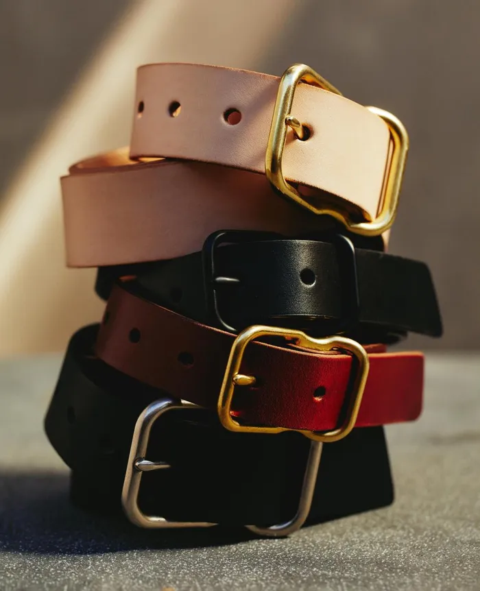 Noah Belt Chestnutbrass Men AG Jeans Belts Noah Belt Chestnutbrass Men AG Jeans Belts