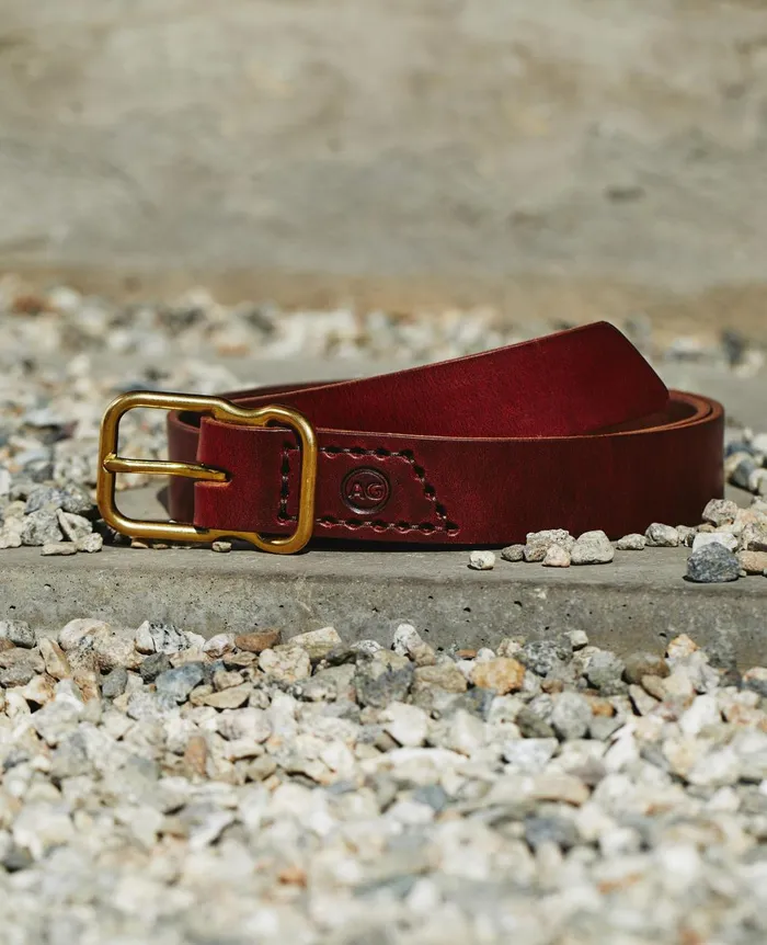 Noah Belt Chestnutbrass Men AG Jeans Belts Noah Belt Chestnutbrass Men AG Jeans Belts