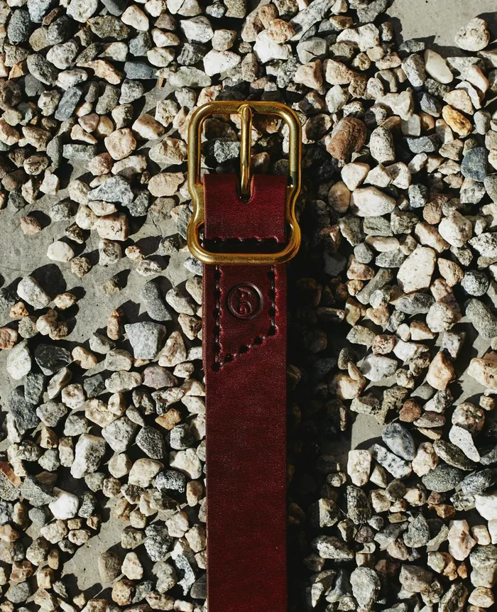 Noah Belt Chestnutbrass Men AG Jeans Belts Noah Belt Chestnutbrass Men AG Jeans Belts