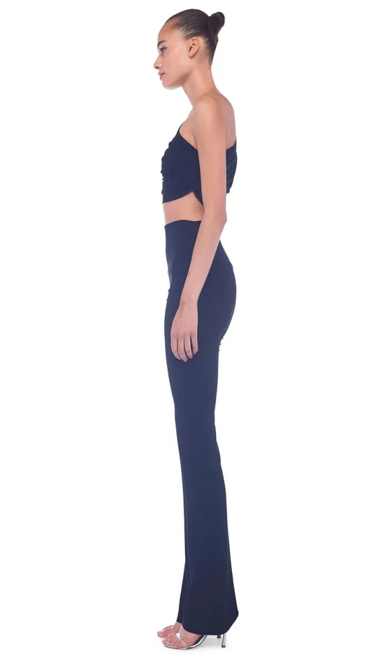 Norma Kamali Bottoms BOOT PANT Black 8211 Clothing