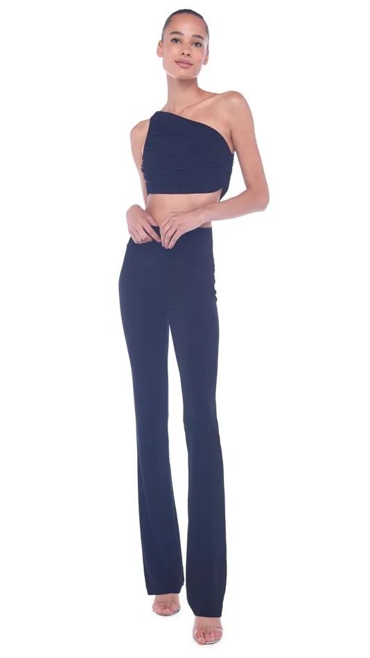 Norma Kamali Bottoms BOOT PANT Black 8211 Clothing