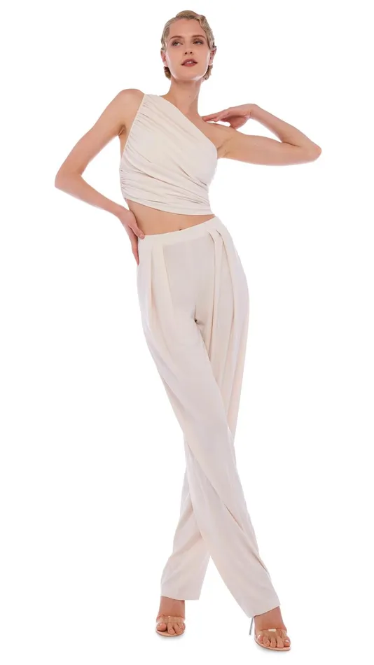 Norma Kamali Tops DIANA BRA Bone 8211 Clothing