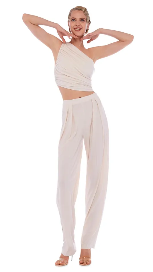 Norma Kamali Tops DIANA BRA Bone 8211 Clothing