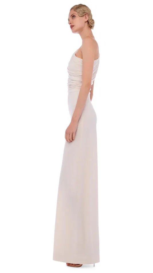 Norma Kamali Tops DIANA BRA Bone 8211 Clothing