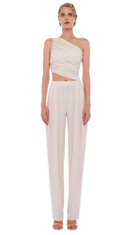 Norma Kamali Tops DIANA BRA Bone 8211 Clothing