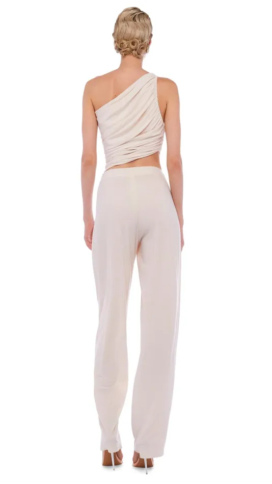 Norma Kamali Tops DIANA BRA Bone 8211 Clothing