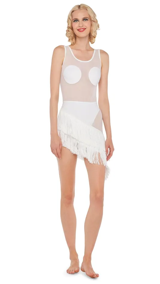 Norma Kamali Tops DOT DASH MIO Snow Whitesnow White 8211 Clothing