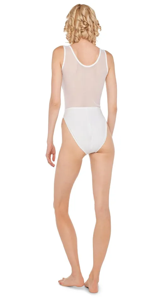 Norma Kamali Tops DOT DASH MIO Snow Whitesnow White 8211 Clothing