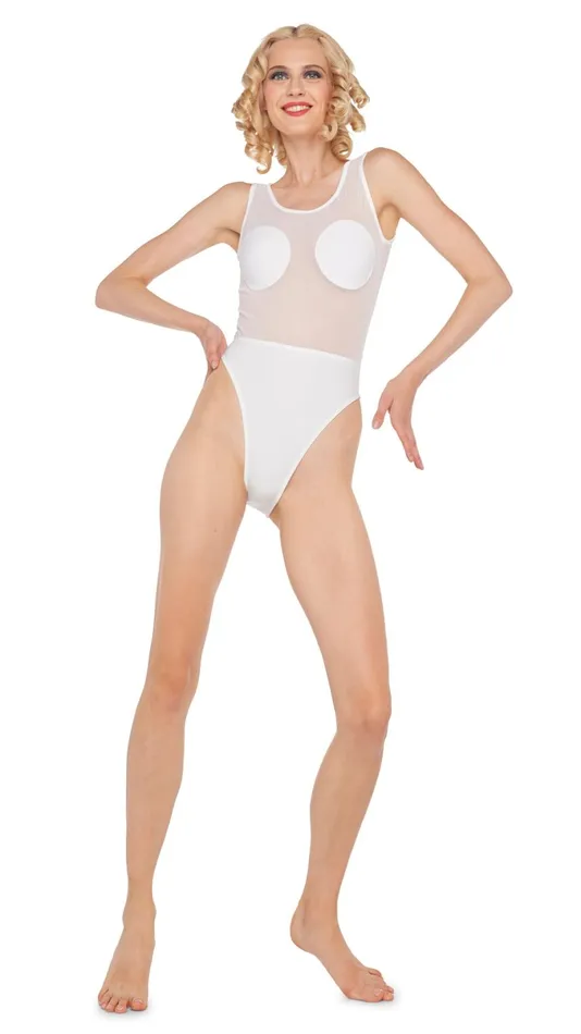 Norma Kamali Tops DOT DASH MIO Snow Whitesnow White 8211 Clothing