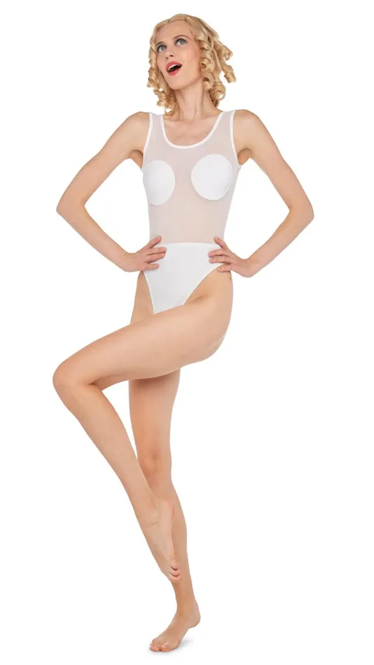 Norma Kamali Tops DOT DASH MIO Snow Whitesnow White 8211 Clothing