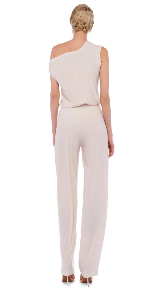 Norma Kamali Tops DROP SHOULDER TOP Bone 8211 Clothing