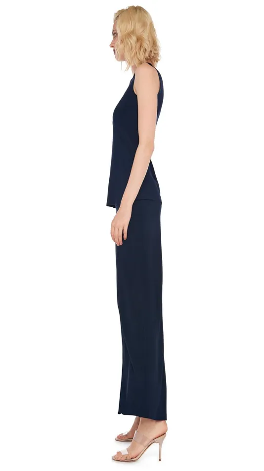 Norma Kamali Tops SLEEVELESS SWING TOP Midnight 8211 Clothing