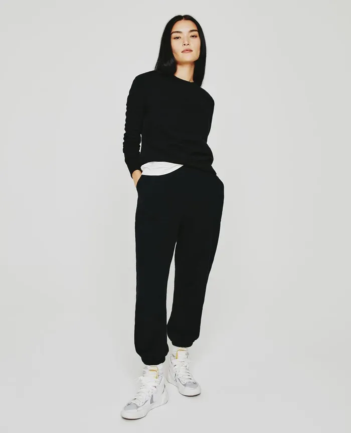 Nova Crew True Black Women AG Jeans Sweatshirts Nova Crew True Black Women AG Jeans Sweatshirts