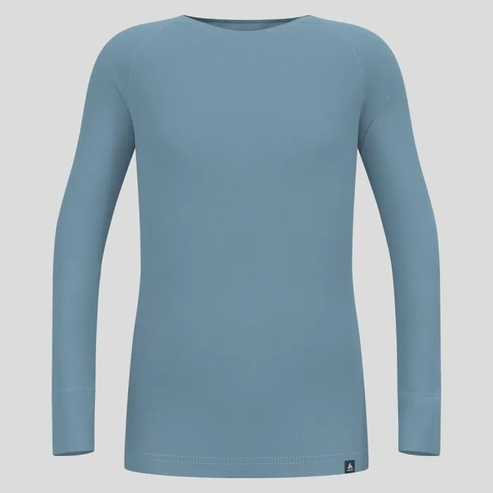 Odlo Base Layers The Active Warm 039 Base Layer Top Provincial Blue 8211 Kids