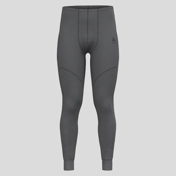 Odlo Base Layers The Active XWarm Base Layer Bottoms Odlo Steel Grey Melange 8211 Men