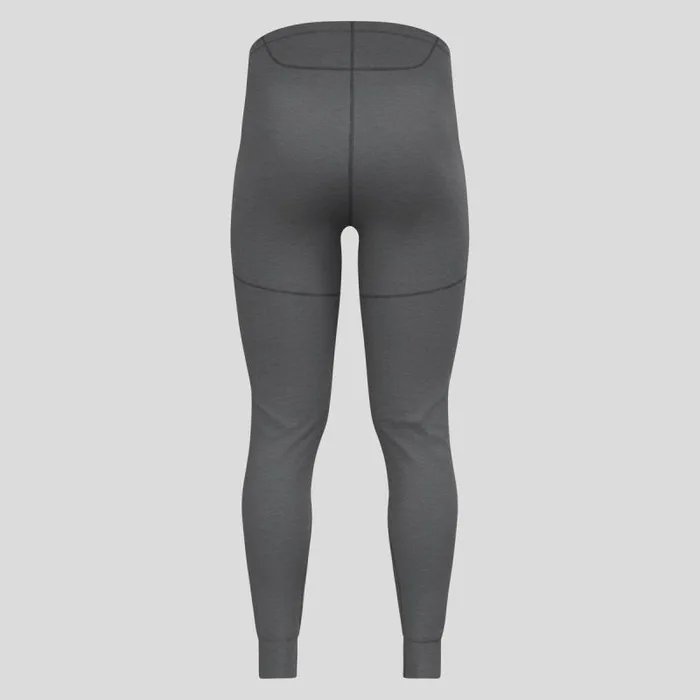 Odlo Base Layers The Active XWarm Base Layer Bottoms Odlo Steel Grey Melange 8211 Men