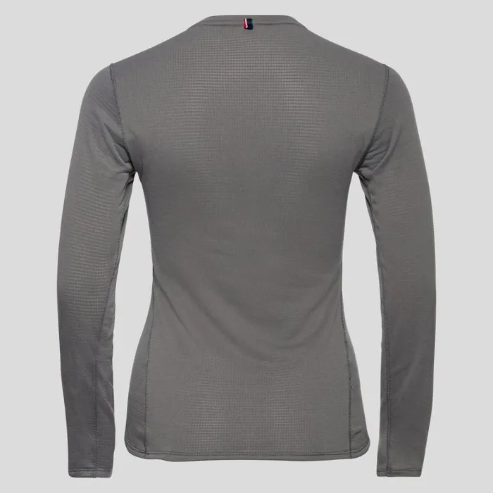 Odlo Base Layers The Heritage Active Thermic Base Layer Set Odlo Steel Grey Melange 8211 Heritage 8211 Women