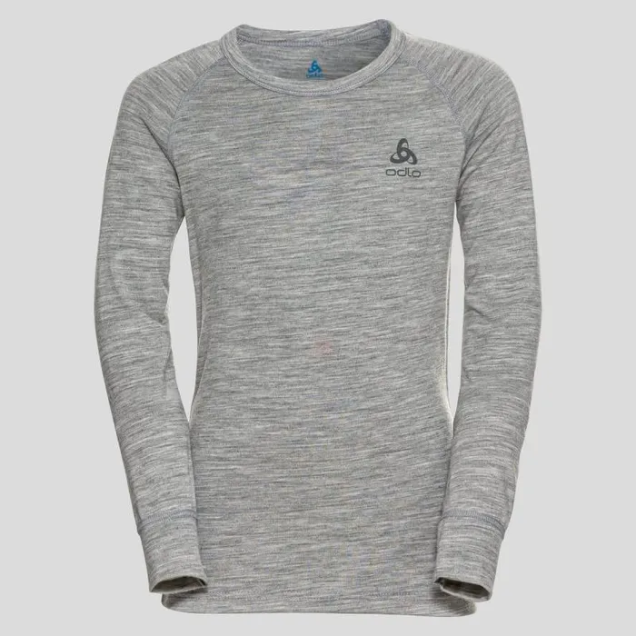 Odlo Base Layers The Merino Warm 039 Long Sleeve Grey Melange 8211 Grey Melange 8211 Kids Odlo Base Layers The Merino Warm 039 Long Sleeve Grey Melange 8211 Grey Melange 8211 Kids