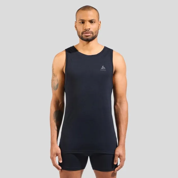 Odlo Base Layers The Natural Merino 160 Base Layer Singlet Black 8211 Men