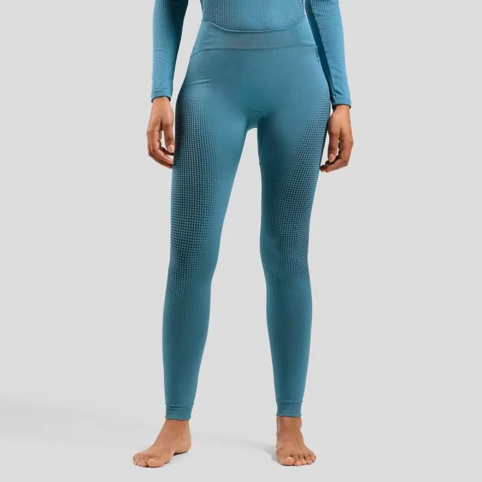 Odlo Base Layers The Performance Warm Base Layer Bottoms Provincial Blue 8211 Women Odlo Base Layers The Performance Warm Base Layer Bottoms Provincial Blue 8211 Women
