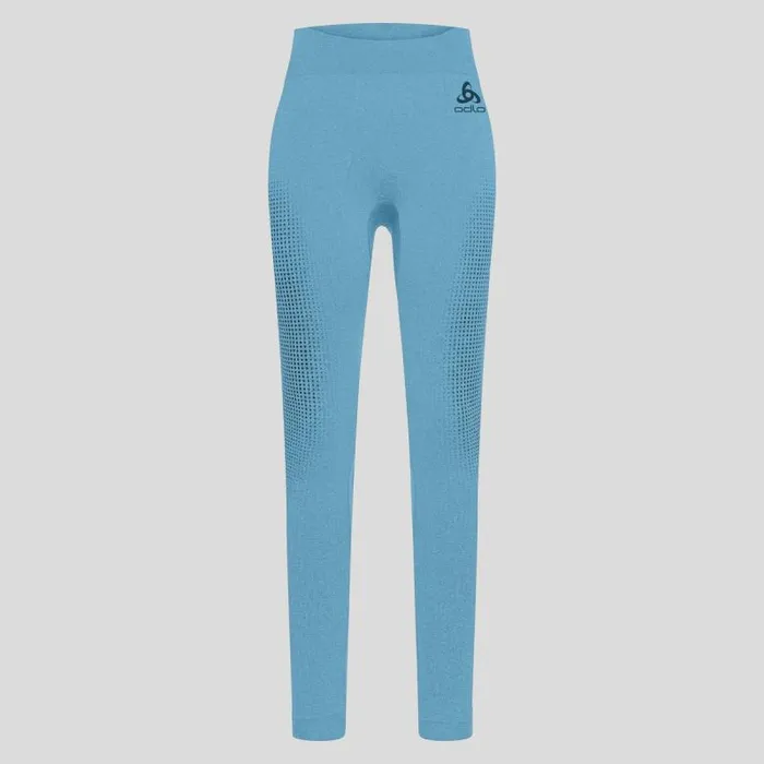 Odlo Base Layers The Performance Warm Base Layer Bottoms Provincial Blue 8211 Women