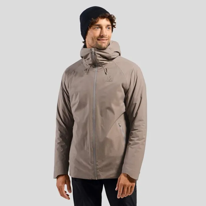 Odlo Jackets and Vests The Ascent SThermic Waterproof Jacket Cinder 8211 Men