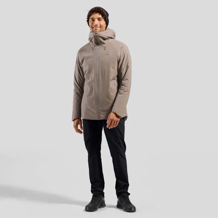 Odlo Jackets and Vests The Ascent SThermic Waterproof Jacket Cinder 8211 Men