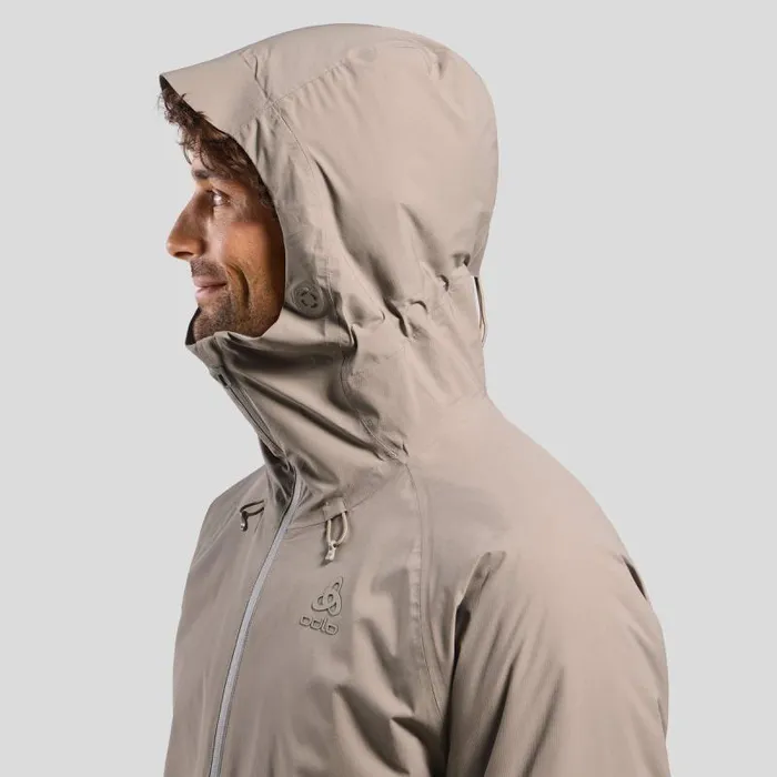 Odlo Jackets and Vests The Ascent SThermic Waterproof Jacket Cinder 8211 Men