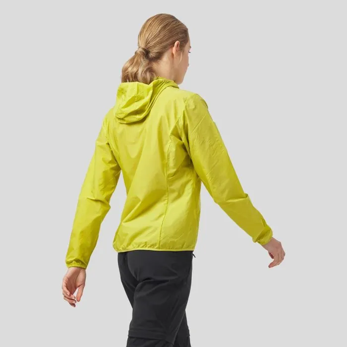 Odlo Jackets and Vests The Fli Windproof Dwr Jacket Citronelle 8211 Women