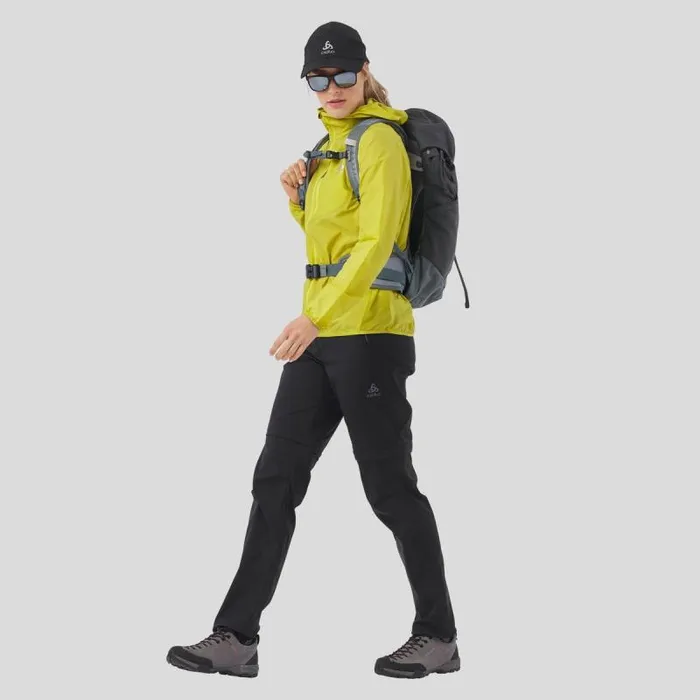 Odlo Jackets and Vests The Fli Windproof Dwr Jacket Citronelle 8211 Women