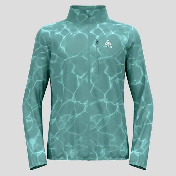 Odlo Jackets and Vests The Pow Zeroweight Running Jacket Arctic 8211 Men