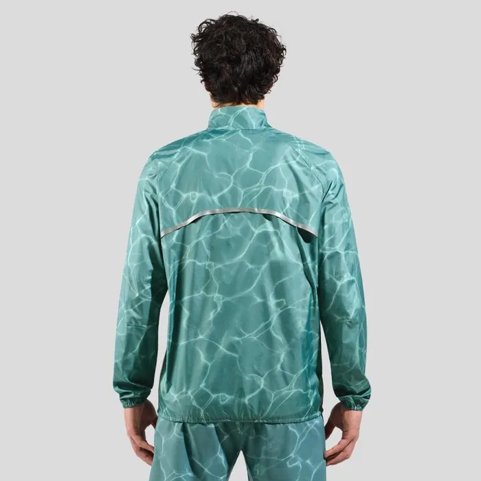Odlo Jackets and Vests The Pow Zeroweight Running Jacket Arctic 8211 Men