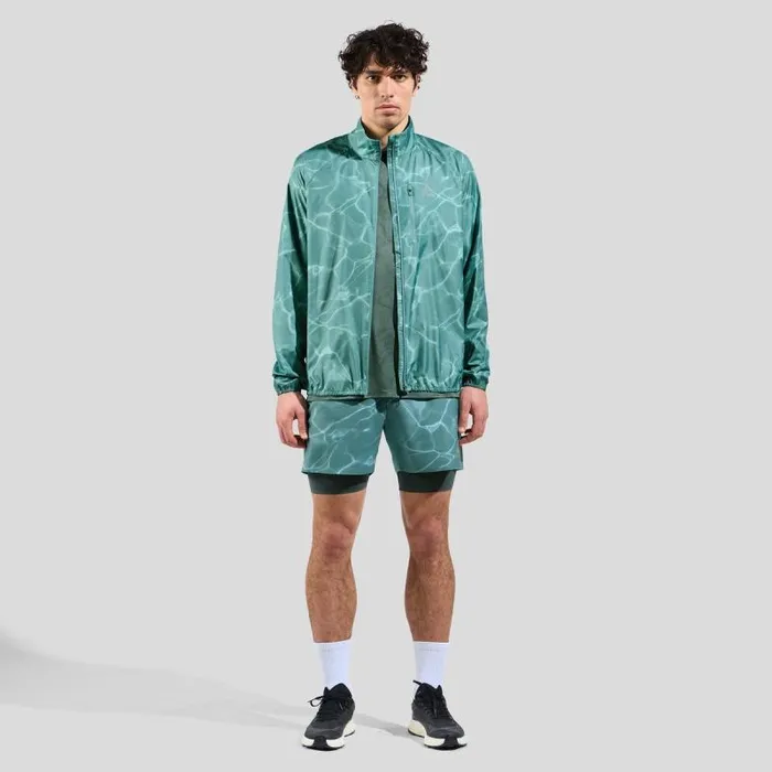 Odlo Jackets and Vests The Pow Zeroweight Running Jacket Arctic 8211 Men