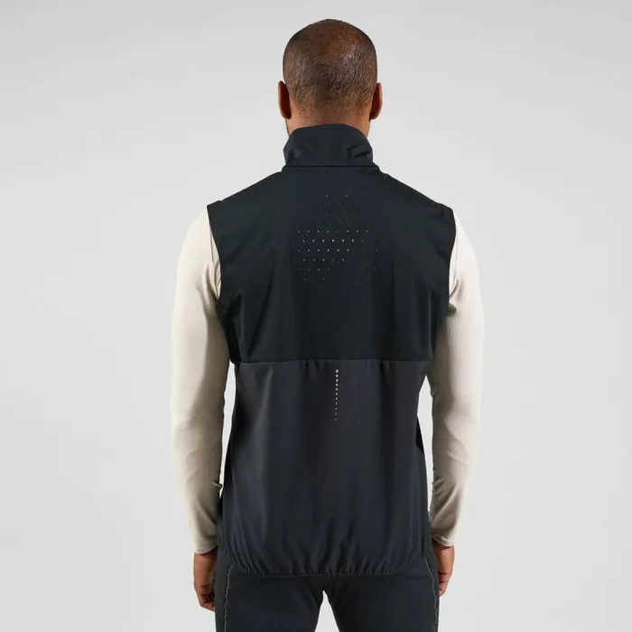 Odlo Jackets and Vests The Zeroweight Warm Running Vest Black 8211 Men