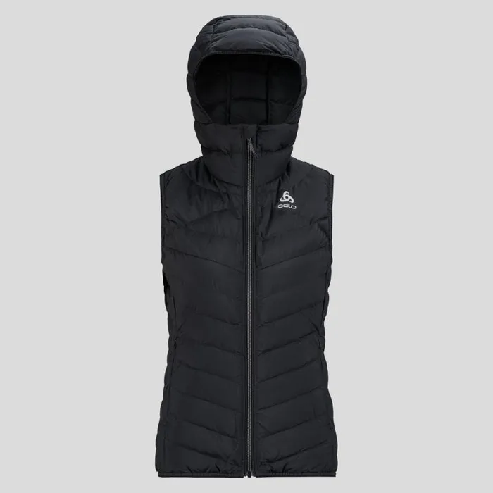 Odlo Mid Layers and Longsleeves The Air Cocoon Vest Black Melange 8211 Women
