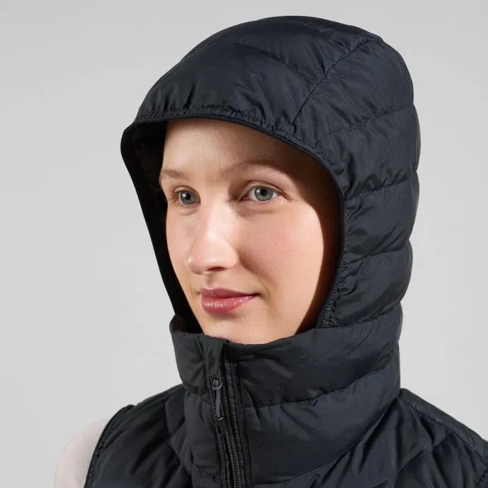 Odlo Mid Layers and Longsleeves The Air Cocoon Vest Black Melange 8211 Women