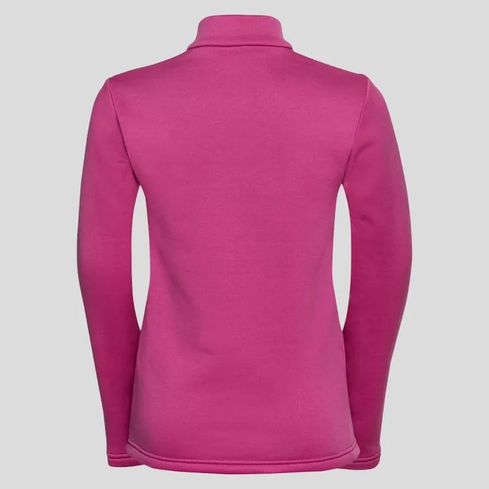Odlo Mid Layers and Longsleeves The Berra 039 Long Sleeve HalfZip Mid Layer Festival Fuchsia 8211 Kids