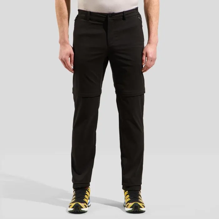 Odlo Pants and Tights The Ascent Light ZipOff Hiking Pants Black 8211 Men