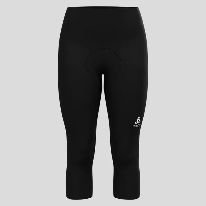 Odlo Pants and Tights The Essentials 34 Length Cycling Tights Black 8211 Women