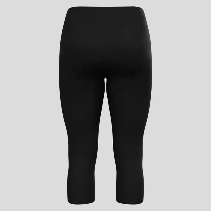 Odlo Pants and Tights The Essentials 34 Length Cycling Tights Black 8211 Women