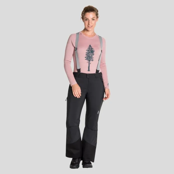 Odlo Pants and Tights The Sly Logic Pants Black 8211 Women