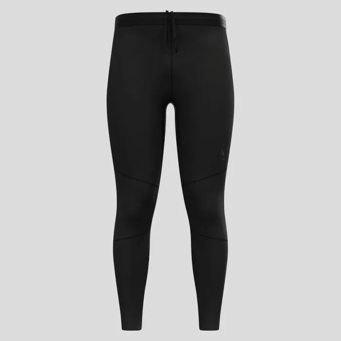 Odlo Pants and Tights The Zeroweight Warm Reflective Running Tights 20 Black 8211 Men
