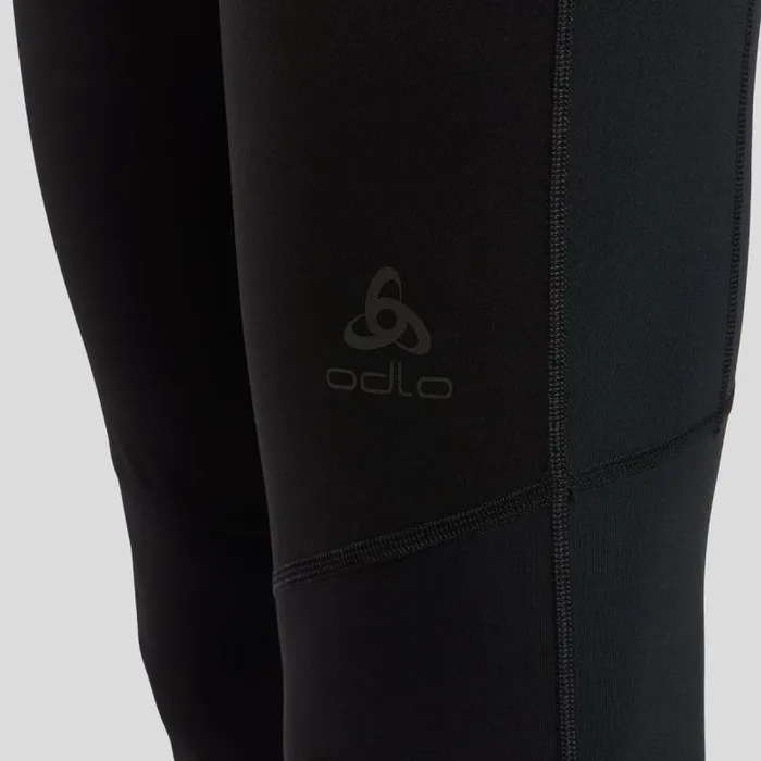 Odlo Pants and Tights The Zeroweight Warm Reflective Running Tights 20 Black 8211 Men